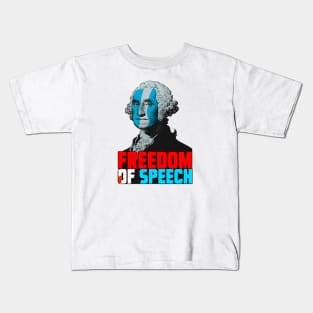 GEORGE WASHINGTON  BRAVEHEART Kids T-Shirt